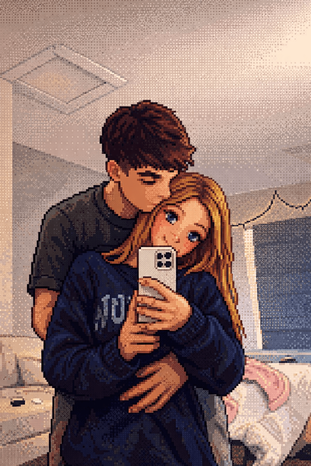 Pixel Art AI art style example