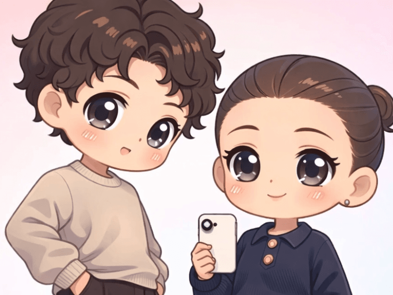 Chibi Couple example