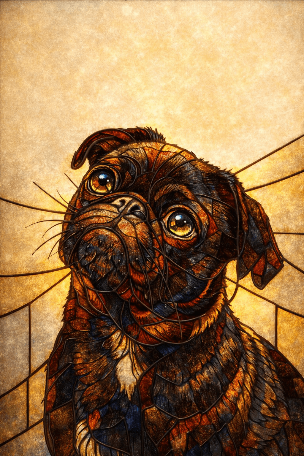 Stained Glass Pet example