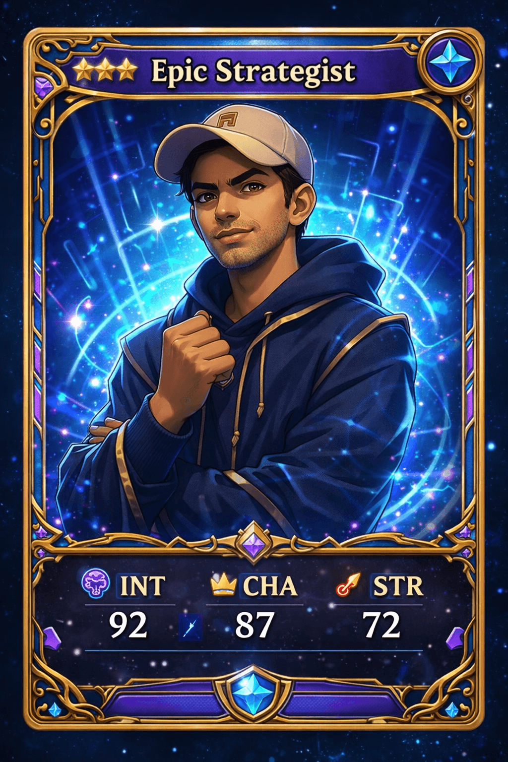 Trading Card Pet example